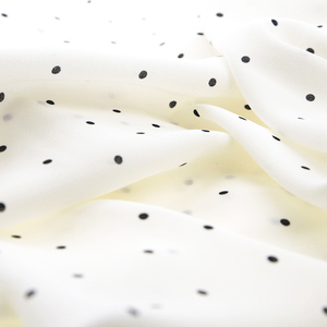 <span class=keywords><strong>Tissu</strong></span> en mousseline de soie Polyester imprimé à pois, petite étoffe pour écharpes, <span class=keywords><strong>prix</strong></span> <span class=keywords><strong>au</strong></span> mètre, vente en gros, - Product Image 2