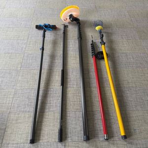 Tige télescopique personnalisée en fibre de carbone 3-12m réglable en métal avec verrouillage par torsion cueillette nettoyage de jardin utilisation multi-scènes - Product Image 1