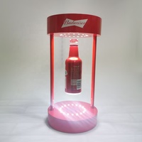 Support d'affichage de bouteille flottant magnétique en lévitation acrylique personnalisé