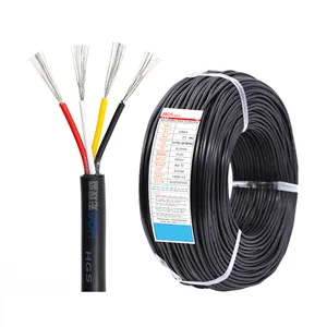 2464 20awg 4 kabel inti kabel listrik untuk kawat tegangan rendah