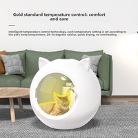 Séchoir Électrique Intelligent pour Chiens et Chats, Entièrement Automatique, pour Usage Domestique, Boîte de Séchage à Jet d'Eau, Excellent Rapport Qualité-Prix