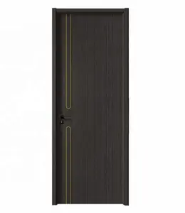 Puerta insonorizada de madera interior simple moderna