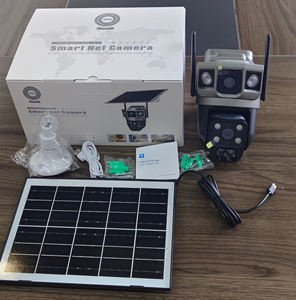 V380 Pro8Wソーラー8000mahバッテリー駆動ソーラーパワー屋外CCTV 4GネットワークSimカードPTZデュアルレンズ3スクリーンセルラーカメラ - Product Image 6