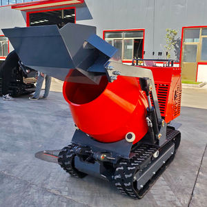 Gratis Verzending Kleine Dumper 750 Kg <span class=keywords><strong>Mini</strong></span> Betonmixer Motorpomp Hoge Efficiëntie Rubber Track Hydraulisch Systeem Draagbaar Thuisgebruik - Product Image 1