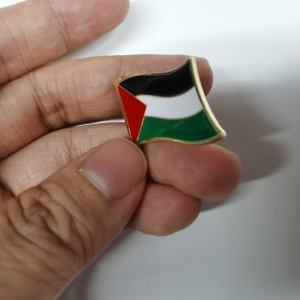 Épingles de décoration personnalisées en émail Palestine, épingles à revers <span class=keywords><strong>Liberté</strong></span> Palestine, badges pour chapeau et col - Product Image 6