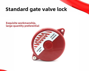 Giriş valfi kilitleme elektrik küresel vana kilitleme cihazı termoplastik dönüş valfi asma kilit cihazı dick - Product Image 5