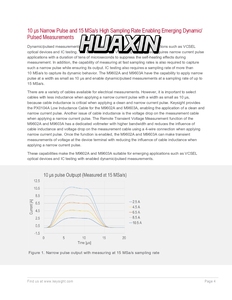 Unité source/mesure de précision Keysight M9603A PXIe, 100 FA, 15 MSas, 10 Us, 60 V/3.5A, DC/10.5a - Product Image 4