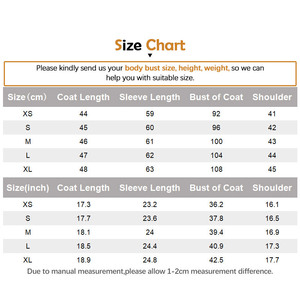 Jancoco 2026 Chaqueta de Piel de Cordero Mongol Auténtica para Mujer con Cuello Grande, Colores Degradados, Abrigo de Piel Grueso y Cálido para Invierno - Product Image 5