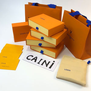 <span class=keywords><strong>Louis</strong></span> - Caja de Regalo de Lujo con Acabado Bronceado para Pulseras, Collares, Anillos y Colgantes, Venta Directa con el Logotipo de la Marca - Product Image 4