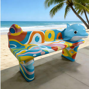 Y1004 Durable Modern FRP Animal Sculpture <b>Chairs</b> Heavy Duty Commercial Seating Portable School Hotel Lobby Office Park Campus - Product Image 1