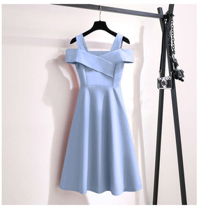 Abiti da donna alla moda estivi con <span class=keywords><strong>spalline</strong></span> a trapezio da donna - Product Image 5