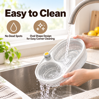 Fontaine à eau intelligente double pour animaux de compagnie, compatible CE FCC RoHS, OEM ODM, pour maisons multi-chats et multi-animaux, contrôle par application, capacité 4L