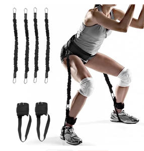 Sangles de cheville de fitness à haute élasticité, renforcement musculaire, amélioration de la capacité de saut, bande de cheville d'entraînement, sangle de jambe, bande de résistance - Product Image 4