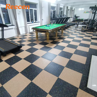 Tapis de sol en caoutchouc emboîtable haute densité 20 mm, antidérapant, insonorisant, ignifuge, écologique, imperméable, pour stand de tir extérieur