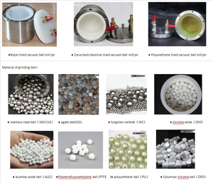 Mesin Penggiling Bola Planet Listrik Kecepatan Tinggi MITR Ultra Halus 0.4L untuk Pengolahan Bubuk Nano Laboratorium Universitas - Product Image 3