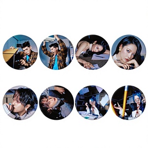 KPOP KARD Where to Now (Part.2) NOWHERE HD Badge Rotondo Grande Matthew J.Seph Somin Jiwoo Spilla in Plastica Accessori per Borsa Fan - Product Image 1