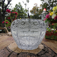 Ensemble de bols à fruits de luxe en cristal Lalique bohème, peints à la main, non toxiques, durables, de qualité alimentaire, vaisselle et assiettes de cuisine