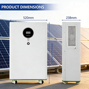 Sistema de Energía Solar de 16kwh 11kw, Sistema de Almacenamiento Híbrido para el Hogar - Componentes Desmontables - Product Image 1