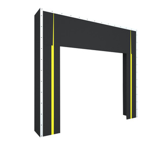 Puerta Retráctil Mecánica Aislada e Impermeable Personalizada al por Mayor para Tiendas de Conveniencia - Product Image 4