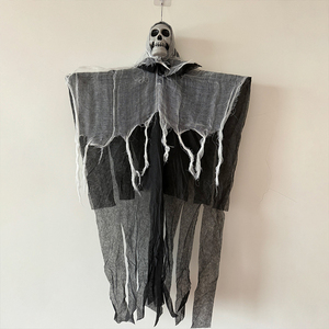 Halloween appesa decorazioni fantasma all'aperto al coperto spettrale fantasma di Halloween con luci per giardini di giardini - Product Image 3