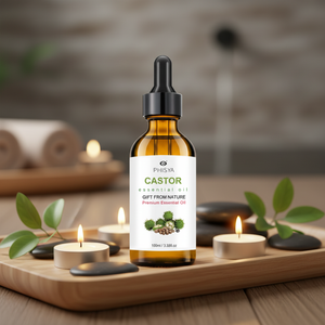 Fabrik Reines und Natürliches Ätherisches Öl für Frauen und Männer Körpermassage Muskelstressabbau Schmerzlinderung Premium-Qualität Rizinusöl - Product Image 1