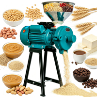 Moulin à grains humides et secs en acier inoxydable Aata Chakki, moulin à maïs commercial pour poudre fine, blé, riz, épices