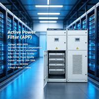 Filtre de puissance actif APF 380V 690V, filtre APF d'élimination des harmoniques dynamiques pour système de distribution d'énergie industrielle