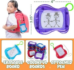 Spedizione Rapida Mini Lavagna Magnetica Portachiavi Cancellabile Tavoletta per Disegnare e Scrivere per Bambini Regali per Feste di Compleanno Spedizione Veloce - Product Image 3