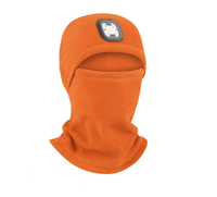 Sombrero de luz LED Carga USB Gorra de lámpara extraíble y lavable Al Aire Libre Mantener caliente Sombrero de faro con luz