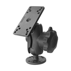Soporte VINmounts Helix 7 para Sonda de Pesca, Base de Bola Recta de 1.5 pulgadas, Brazo de Doble Encaje de 8.7cm, Ajustable 360°, con Bloqueo Antirrobo, Soporte Marino - Product Image 1