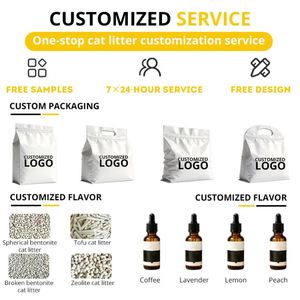 Litière pour chat en bentonite activée en gros, super absorbante, sable minéral concassé, prix d'usine, approvisionnement en vrac - Product Image 5