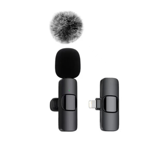 <b>Wireless</b> Lavalier <b>Microphone</b> Mini Type-C Noise Reduction for Android Live Streaming Interviews Portable Handheld Mic - Product Image 6