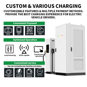 Station <span class=keywords><strong>de</strong></span> <span class=keywords><strong>recharge</strong></span> rapide pour véhicules <span class=keywords><strong>électrique</strong></span>s Electway 360 kW, montée au sol, chargeur <span class=keywords><strong>de</strong></span> véhicules <span class=keywords><strong>électrique</strong></span>s commercial avec terminal POS - Product Image 4