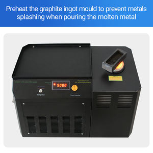 2KG Industrial Electric Gold Silver Scrap Copper Induction Melting Furnace Water Chiller Newest IGBT Product Featuring Motor - Product Image 4