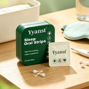 OEM Bandes buccales apaisantes pour le sommeil, à base de plantes naturelles, complément alimentaire de qualité alimentaire, saveur personnalisée pour adultes, favorisant le calme et un sommeil profond - Product Image 2