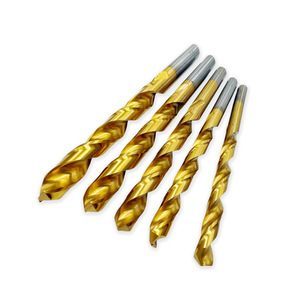 Feida Metric Jobbers Length <b>Drill</b> <b>Bits</b> <b>Titanium</b> Plated Multiple Sizes Steel Drilling - Product Image 3