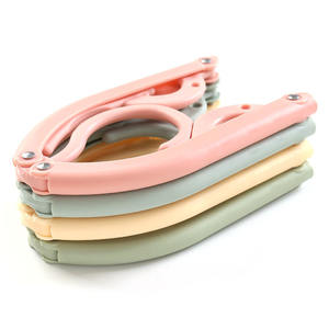 Cintre multifonctionnel pour vêtements pour enfants et adultes, antidérapant, séchage, soutien-gorge en plastique, pliable, pour voyage, - Product Image 2