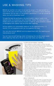 Purificateur d'air électrostatique à charbon actif pour l'élimination du formaldéhyde dans les aires publiques (aéroports, hôpitaux, halls) - Product Image 6