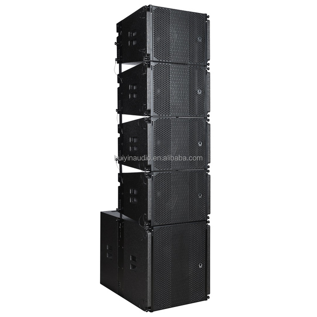 LA12 LA18SW 8+4 Movable Line Array Speaker 12 Inch 2 Way Speakers 18 Inch Subwoofers As Line Array for Performance 6000 Audience