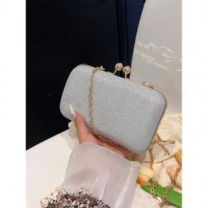 <strong>2023</strong> Trendy Glitter Clutch Evening Bags for Women Formal Bridal Wedding Clutches Purse Prom <strong>Cocktail</strong> Party Handbags - Product Image 1