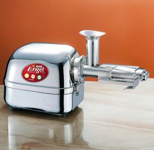 Extracteur de jus centrifuge à double engrenage 100 % en acier inoxydable, éjection automatique de la pulpe, usage domestique, acier inoxydable 304/316, livraison gratuite - Product Image 1