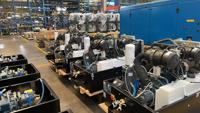 Compresseur d'air portable à moteur diesel Inca Rock pour machines minières, haute efficacité, performance fiable, économie d'énergie