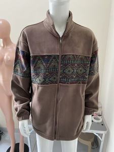 Patchwork Corduroy Vintage Aztec with Zipper New <strong>Western</strong> Men's Coats Plus Size Men's <strong>Jackets</strong> Coat 2026 Plus Size Men's <strong>Jackets</strong> - Product Image 6