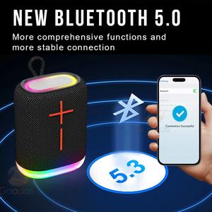 Altavoces de plástico de tela para exteriores, altavoces portátiles profesionales de alta fidelidad, Mini Radio Resanance, decoración del hogar, OEM para coche - Product Image 3