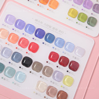 2025 Kit de vernis à ongles à usage professionnel 60 couleurs série C avec volume de 15 ml capuchon doré Palette de 2025 couleurs