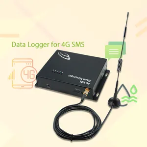 Drahtlose 4g Gsm SMS Gprs Temperatur Feuchtigkeit sensor Alarms teuerung Monitor Datenlogger Modbus 4G Mobile SMS Alarm Messenger