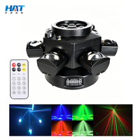 Nouvel Arrivage Projecteur de Scène à Six Bras Effet LED+Laser 150W Bee Eyes DMX512 Lyre Mobile LED pour Soirées en Boîte de Nuit