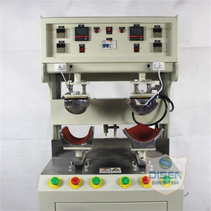 เครื่องรีดหมวกเบสบอลทรงโค้งอัตโนมัติแบบมัลติฟังก์ชัน2หัวเครื่องรีดส่วนประกอบเครื่องยนต์หลัก - Product Image 6