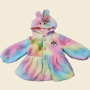 Cappotto di pelliccia colorato invernale bambini cappotti finti ragazze giacca di pelliccia invernale <span class=keywords><strong>bambina</strong></span> cappotti di pelliccia vendita calda neonate DHL abbigliamento Casual - Product Image 2