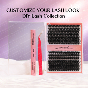 All-in-One <b>DIY</b> Lash <b>Kit</b> 14 Trays Mixed Length Everything You Need for Salon Eye at Home Beginner Friendly and Applicator Tool - Product Image 3